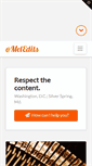 Mobile Screenshot of meledits.com